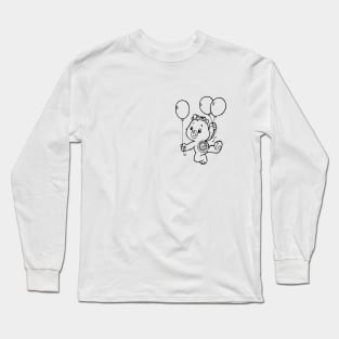 Care Bear with balloons Long Sleeve T-Shirt